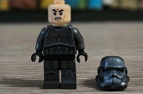LEGO Star Wars Shadow Stormtrooper Shadow Trooper Minifigure 75079 SW0603