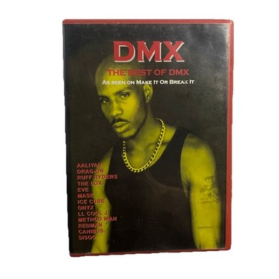 The Best of DMX DVD 2005 Music Video Collection Ruff Ryders Anthem Party Up VG