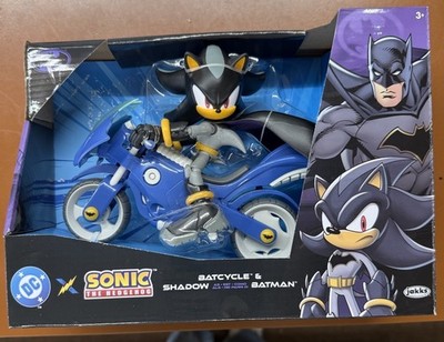Sonic The Hedgehog Shadow Batman Batcycle DC Comics Sealed New