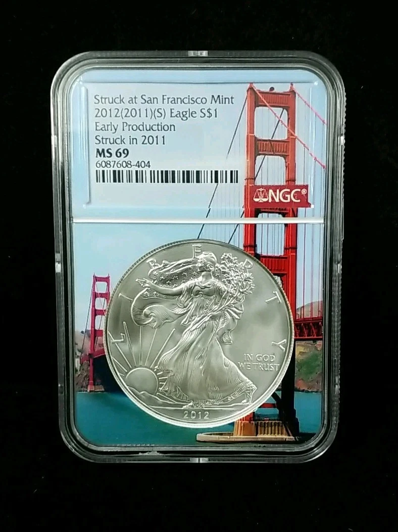 American Eagle MS 69 Graded 2011 Silver Bullion Coins for sale | eBay