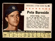 1961 Post #46 Pete Burnside Box VG/VGEX X2772043