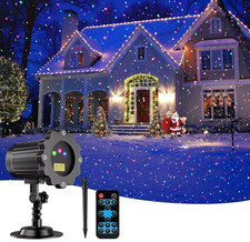 Proyector de luces de Navidad para exterior, espect culo estelar con mando remot