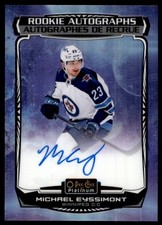 2022-23 O-PEE-CHEE PLATINUM ROOKIE AUTOGRAPHS COSMIC MICHAEL EYSSIMONT AUTO