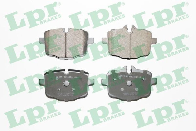 Plaquettes de frein arrière silencieuses pour BMW 5 Touring break