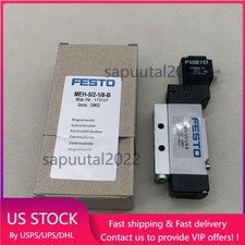 New In Box FESTO MEH-5/2-1/8-B 173127 Solenoid Valve Free Shipping