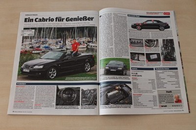 Auto Bild 30/2012 Tips f�r Saab 9-3 1.8t Cabrio mit 150PS Gebrauchtwagenk�ufer ?