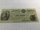 Civil War 14th Mass/1st Mass Heavy Artillery Sutler Script of 25Cents.