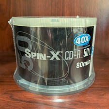 Pack de 50 CD-R Spin-X - Neuf