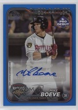 2024 Topps Pro Debut Blue Foil Auto 114/150 Mike Boeve #PD-73 Auto 11o2