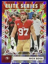 2025 Panini Donruss - Nick Bosa The Elite Series #TES-NBO - San Francisco 49ers