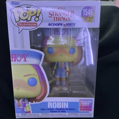 Funko Pop! Stranger Things Scoops Ahoy Robin Sherbert Surprise Exclusive #1546