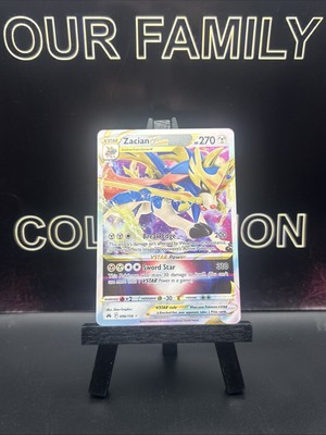 Zacian VSTAR 096/159 Crown Zenith Rare Holo Full art Pokemon TCG NM