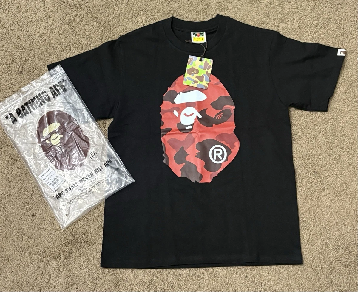 A Bathing Ape Red Shirts for Men for sale | eBay