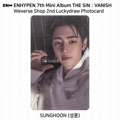 Enhypen 7th Mini Album The Sin : Vanish Weverse Shop 2nd LuckyDraw