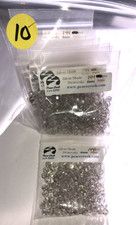 Swarovski Crystal 4mm 1,440 pcs Silver Shade 5000 10 baggies of 144 