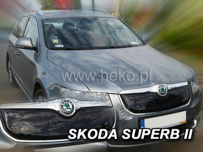 SKODA Superb II 2008-2013 (upper grille) HEKO Winter Grille Cover Protector