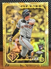 2024 Topps Gilded Collection Jung Hoo Lee Rookie (RC) Refractor /99 Giants 🔥