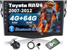 Double Din 9 Inch Touchscreen Car Stereo with CarPlay, Android Auto, Bluetooth,