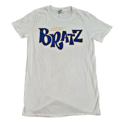 Vintage Y2K Bratz T Shirt Size XS Y2K Graphic T Shirt Dolls Girls White