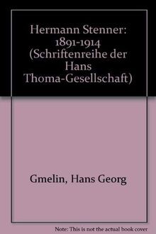 Hermann Stenner: 1891-1914 (Schriftenreihe der Hans Thom... | Buch | Zustand gut