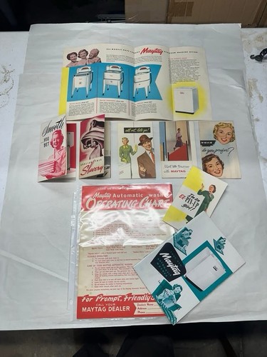 Maytag Advertising Maytag Wringer Ironer Oil Engine Advertising Newton Iowa