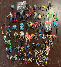 Toys Action Figures WWF, Star Wars, Marvel, Disney, GI Joe lot of 90 