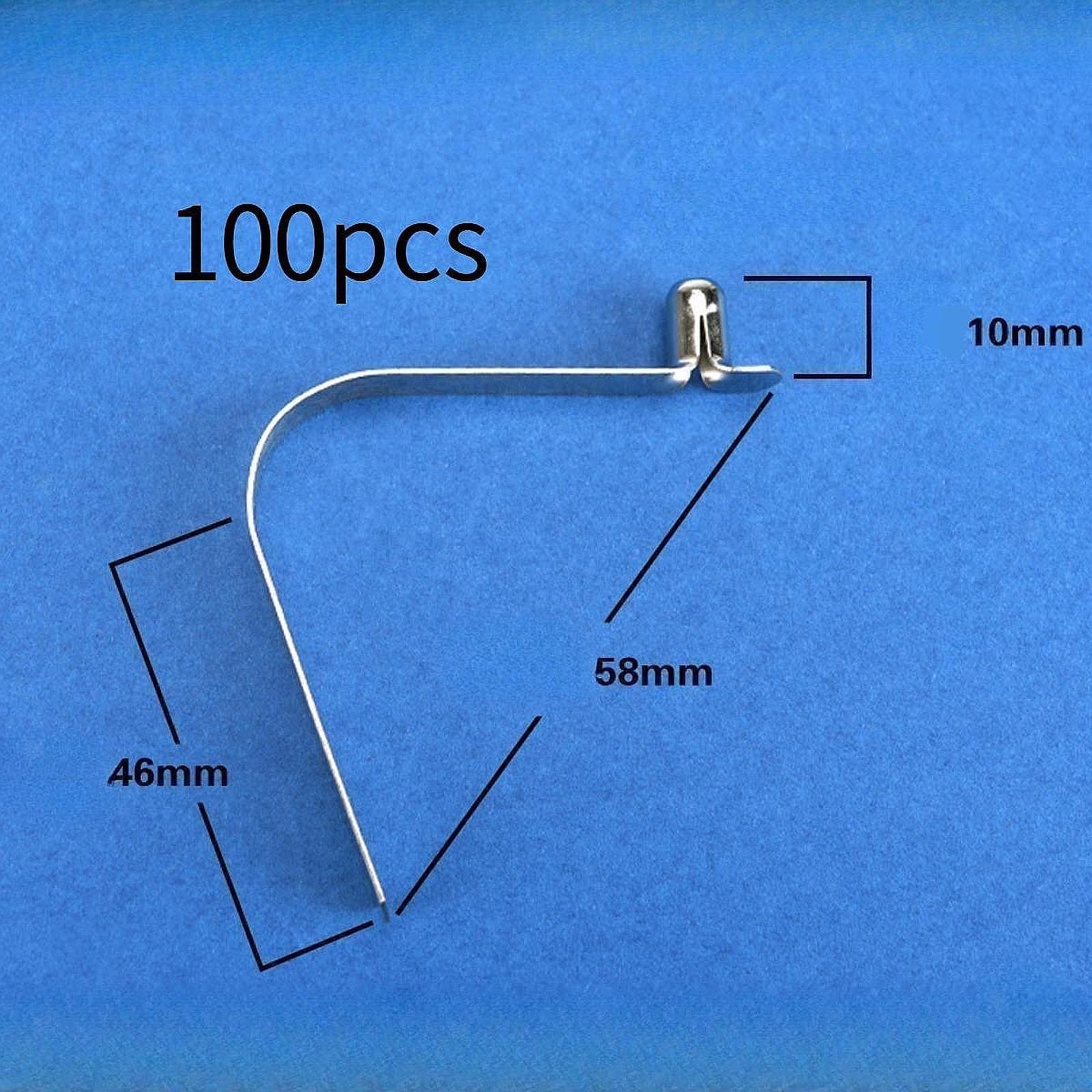 100x Kayak Paddle Snaps 6mm Tent Pole Clips
