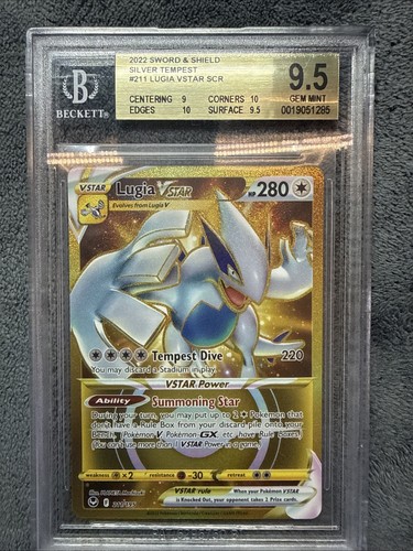 Lugia VSTAR graded BGS 9.5 for sale on eBay
