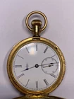 Antique Elgin Gold Filled Pocket Watch Pre-Owned Doesn't Run (29-149)