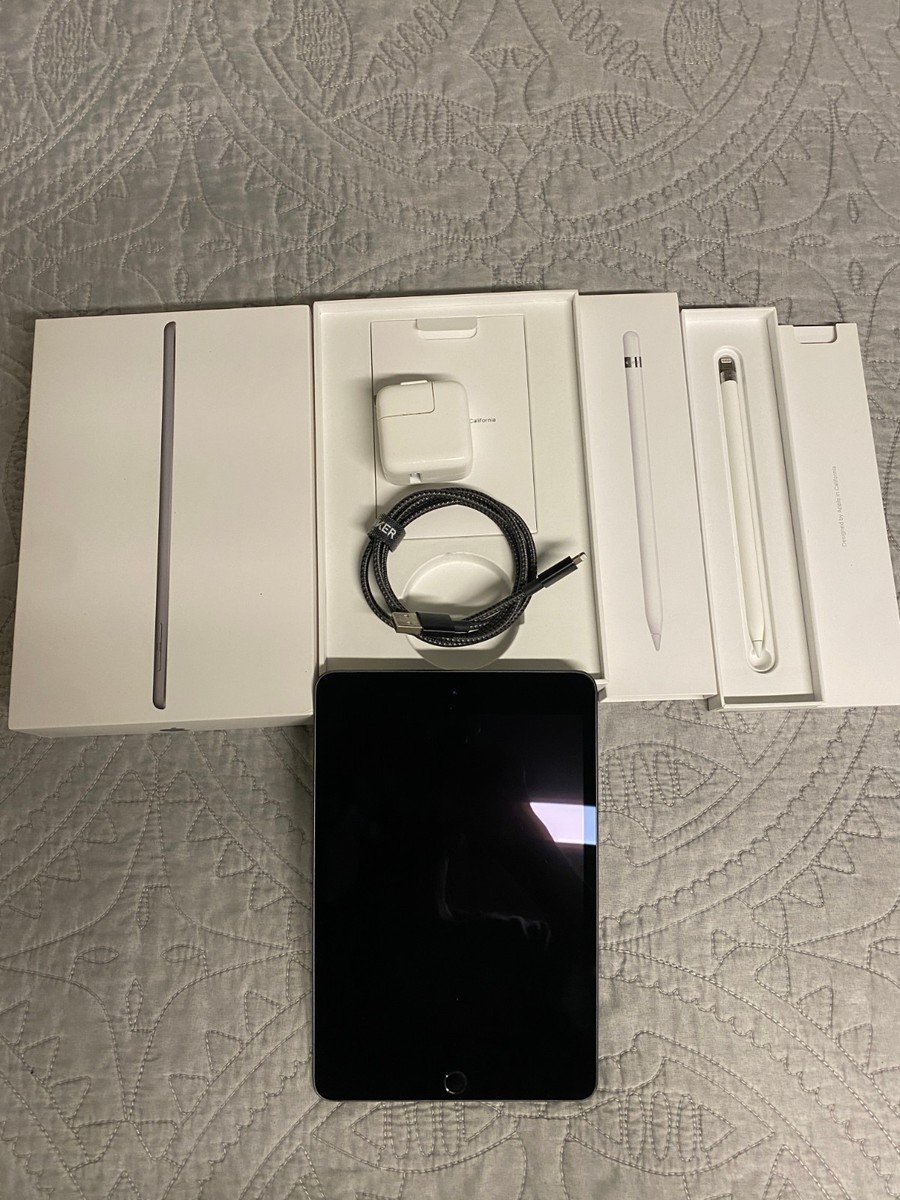 Apple iPad Mini 5th Gen 64GB WiFi Space Gray INCLUDES Apple Pencil