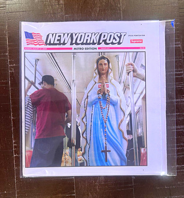 New York Post Newspaper August 17, 2026 ''Supreme Deliver Us From Evil'' New