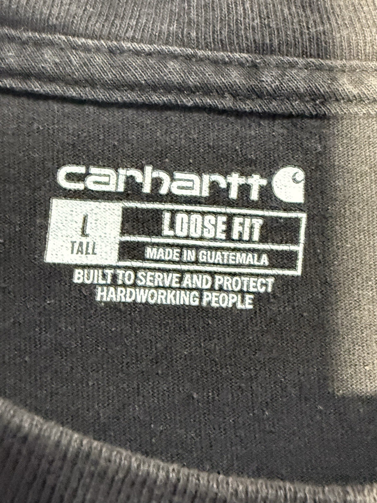 Carhartt Loose Fit T Shirt Black Pocket t Shirt thumbnail 3
