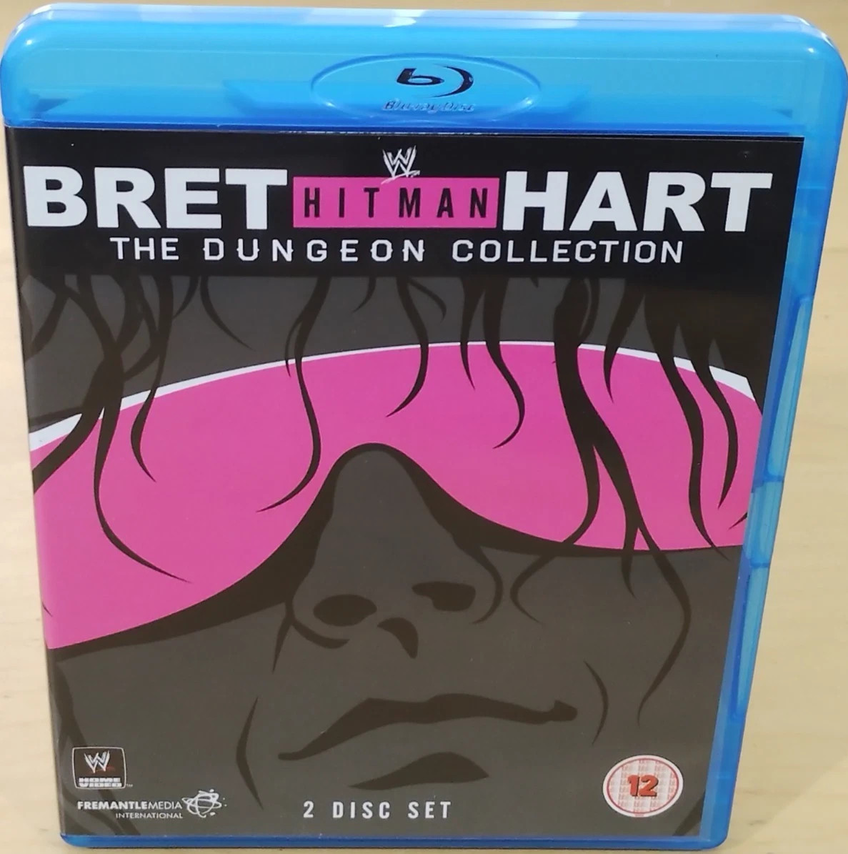 WWE Wrestling - Bret Hitman Hart The Dungeon Collection Blu-Ray PAL In VGC