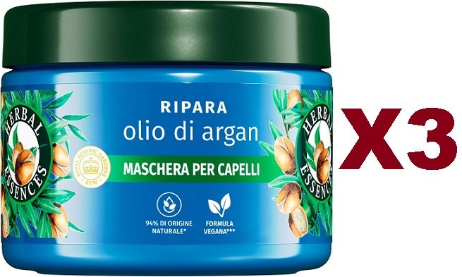 HERBAL ESSENCES MASCHERA IDRATANTE CAPELLI PROFUMO LATTE DI COCCO 300ML - Immagine 6