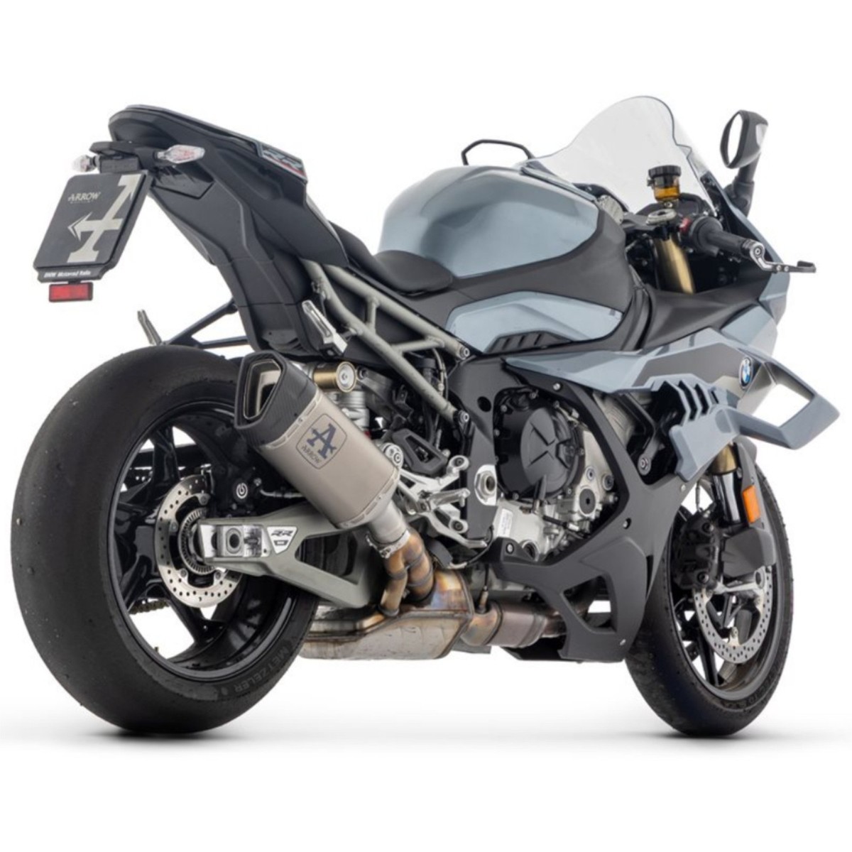 Arrow BMW S 1000 RR 2025 Exhaust Slip-On Pista Titanium Motorcycle