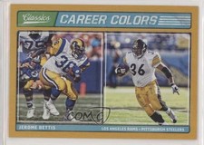 2017 Panini Classics Career Colors Gold Jerome Bettis #CC-8 HOF 0t2