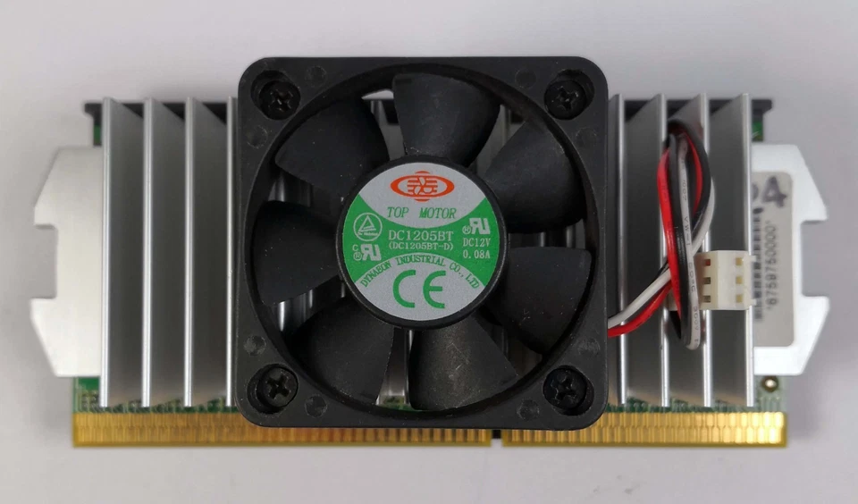 INTEL Pentium II 400Mhz Slot 1 SL357 + dissipatore e ventola tachimetrica - Immagine 2 di 4