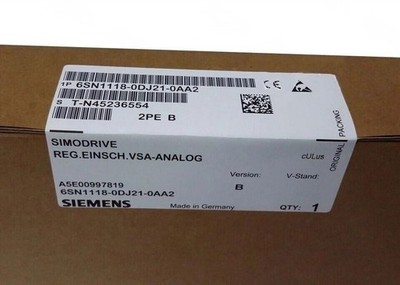 6SN1118-0DJ21-0AA2 NEW SIEMENS 6SN1 118-0DJ21-0AA2 DIGITAL CONTROL LOOP BLOCK