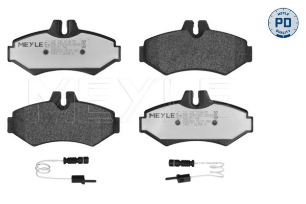 Bremsbelagsatz, Scheibenbremse MEYLE-PD: Advanced Performance A 025 230 2118/PD-image