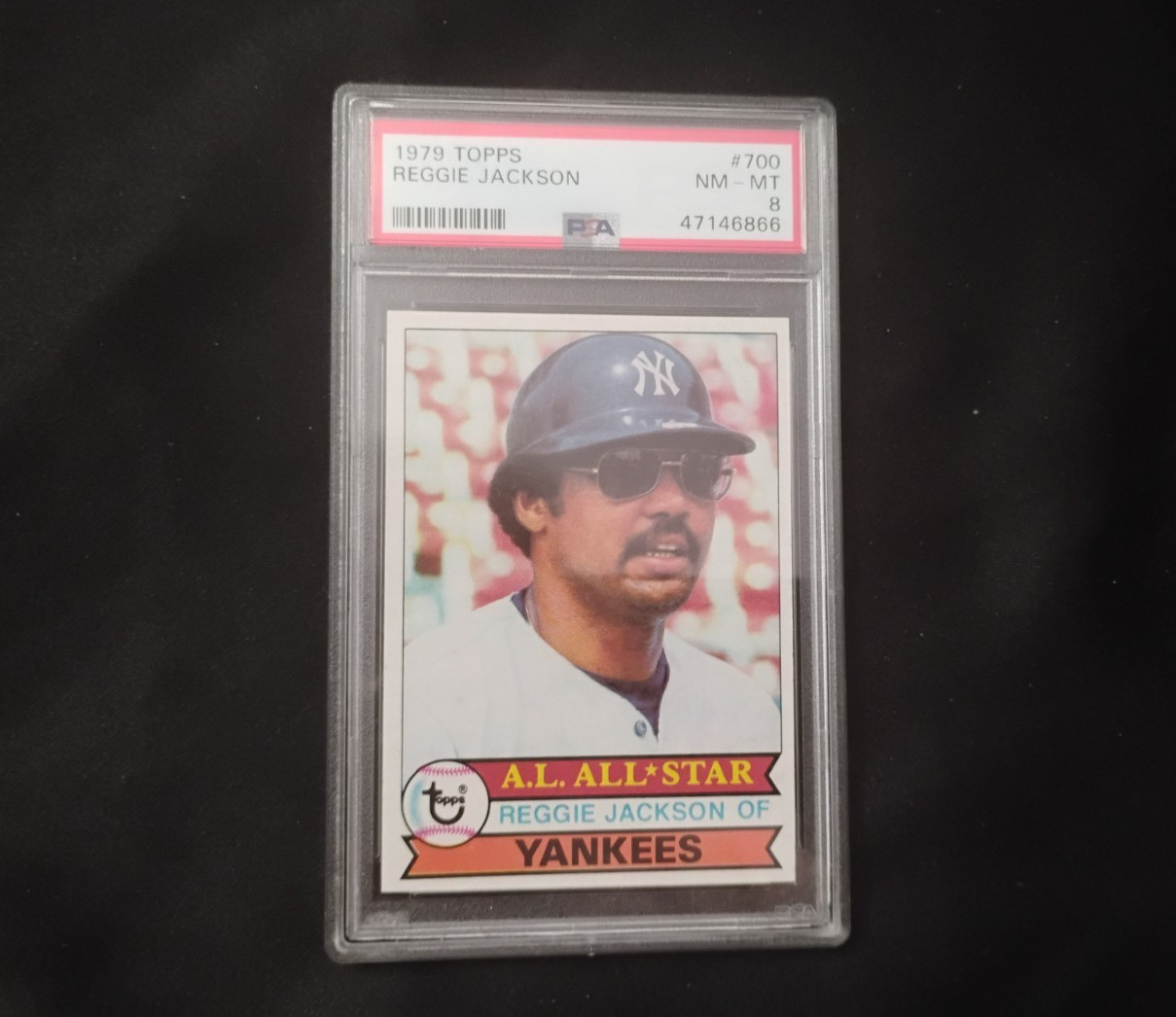 1979 Topps - Reggie Jackson #700 PSA 8 NM-MT