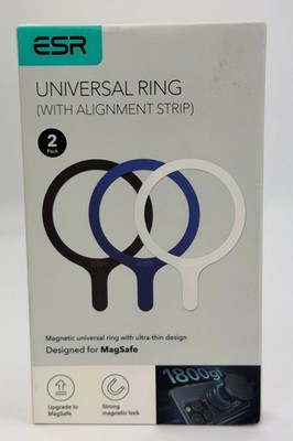 ESR Universal Ring HaloLock 360 Magnet Ring Aufkleber für MagSafe 2er Pack
