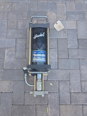 #ad Haskel AG 62 Air Driven Oxygen Single Acting Driven Gas Booster $1499.00