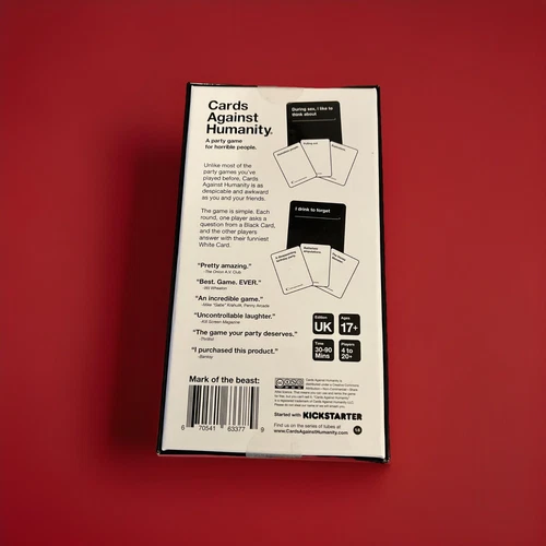 Cards Against Humanity UK Edition Card Game - Picture 2 of 2
