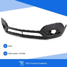 Fits Vauxhall Mokka 2012-2016 Front Bumper Black Lower Section With Sensor Holes