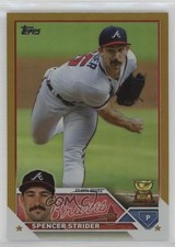 2023 Topps Series 2 Gold Foil Spencer Strider #602 14p0