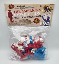 The American Revolution Battle of Yorktown Plastic Soldier Figures BMC Toys New