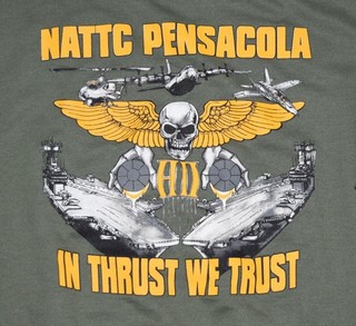 US Naval Aviation Machinist Mate AD NATTC Pensacola Morale Sweatshirt LARGE