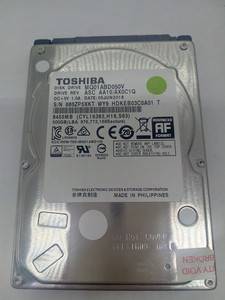 TOSHIBA**MQ01ABD050V** 500GB*** SATA HDD Notebook 2,5'' ZOLL#NFP2011