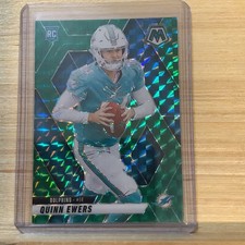 2025 Panini Mosaic Quinn Ewers Green Mosaic #308 Miami Dolphins P2