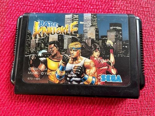 Sega Mega Drive - Bare Knuckle 1 - Japan Import Japanese version Genesis 